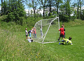 Fußballturnier mit der Partnerschule in Tschechien